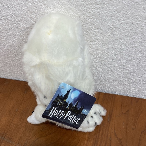 NWOT Harry Potter The Noble Collection Hedwig White Plush Miniature Owl Toy - Picture 2 of 4